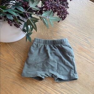 Tones Toddler Boy Cotton Green Shorts